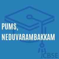 Pums, Neduvarambakkam Middle School Logo