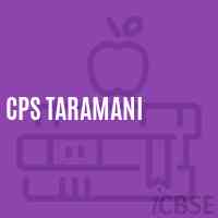 Cps Taramani Primary School Logo