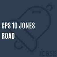 Cps 10 Jones Road Primary School Logo