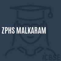 Zphs Malkaram Secondary School Logo