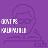 Govt Ps Kalapather Primary School Logo