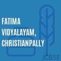 Fatima Vidyalayam, Christianpally Secondary School Logo