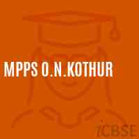 Mpps O.N.Kothur Primary School Logo