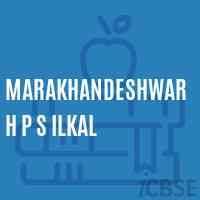 Marakhandeshwar H P S Ilkal Middle School Logo
