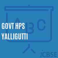 Govt Hps Yalligutti Middle School Logo