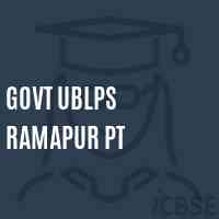 Govt Ublps Ramapur Pt Primary School Logo