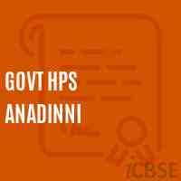 Govt Hps Anadinni Middle School Logo