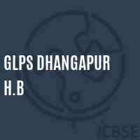Glps Dhangapur H.B Primary School Logo