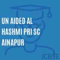Un Aided Al Hashmi Pri Sc Ainapur Primary School Logo