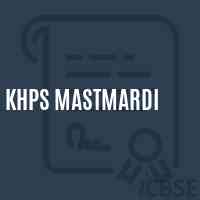 Khps Mastmardi Middle School Logo