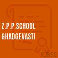 Z.P.P.School Ghadgevasti Logo