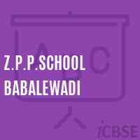 Z.P.P.School Babalewadi Logo