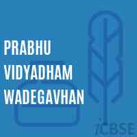 Prabhu Vidyadham Wadegavhan Secondary School Logo