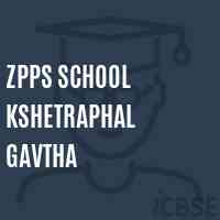 Zpps School Kshetraphal Gavtha Logo