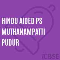 Hindu Aided Ps Muthanampatti Pudur Primary School Logo