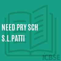 Need Pry Sch S.L.Patti Primary School Logo