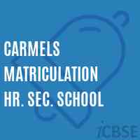 Carmels Matriculation Hr. Sec. School Logo