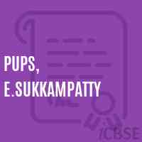 Pups, E.Sukkampatty Primary School Logo