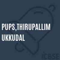 Pups,Thirupallimukkudal Primary School Logo