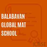 Balabavan Global Mat School Logo