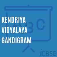 Kendriya Vidyalaya Gandigram Senior Secondary School Logo