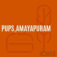 Pups,Amayapuram Primary School Logo