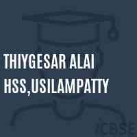 Thiygesar Alai Hss,Usilampatty High School Logo