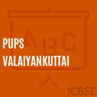 Pups Valaiyankuttai Primary School Logo