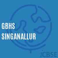Gbhs Singanallur Secondary School Logo