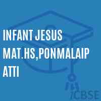 Infant Jesus Mat.Hs,Ponmalaipatti Secondary School Logo
