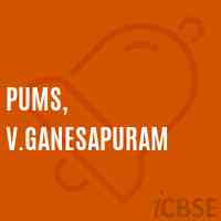 Pums, V.Ganesapuram Middle School Logo