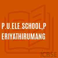 P.U.Ele.School,Periyathirumang Logo