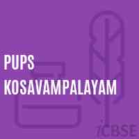 Pups Kosavampalayam Primary School Logo