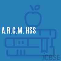 A.R.C.M. Hss Senior Secondary School Logo