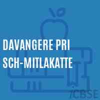 Davangere Pri Sch-Mitlakatte Primary School Logo
