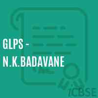 Glps - N.K.Badavane Primary School Logo