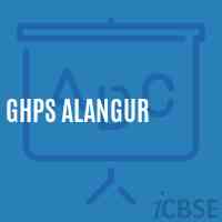 Ghps Alangur Middle School Logo