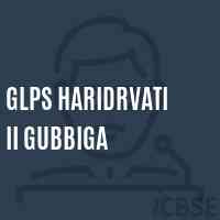 Glps Haridrvati Ii Gubbiga Primary School Logo