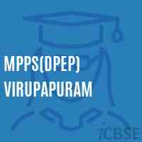 Mpps(Dpep) Virupapuram Primary School Logo