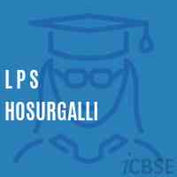 L P S Hosurgalli Primary School Logo