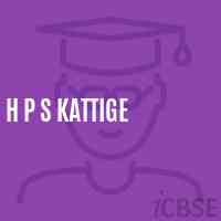 H P S Kattige Middle School Logo