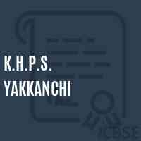 K.H.P.S. Yakkanchi Secondary School Logo