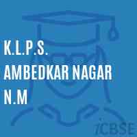 K.L.P.S. Ambedkar Nagar N.M Primary School Logo