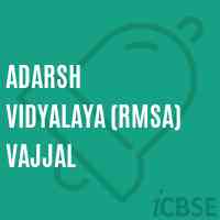 Adarsh Vidyalaya (Rmsa) Vajjal Secondary School Logo
