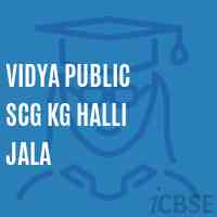 Vidya Public Scg Kg Halli Jala Secondary School Logo
