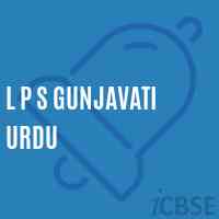 L P S Gunjavati Urdu Middle School Logo