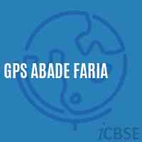 Gps Abade Faria Primary School Logo