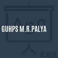 Guhps M.R.Palya Primary School Logo