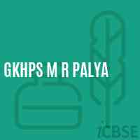 Gkhps M R Palya Middle School Logo