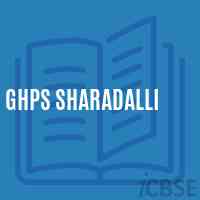 Ghps Sharadalli Middle School Logo